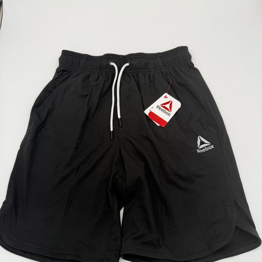 Reebok Men's Black Athletic Shorts